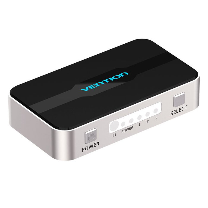 Vention Duplicador HDMI AFFH0 4x HDMI Hembra a HDMI Macho Gris Vention Duplicador HDMI AFFH0 4x HDMI Hembra a HDMI Macho Gris